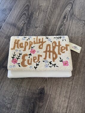 Wedding -purse/clutch  with or without gold strap 💗 👛💒